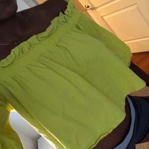 H&M Off the Shoulder Crop Top